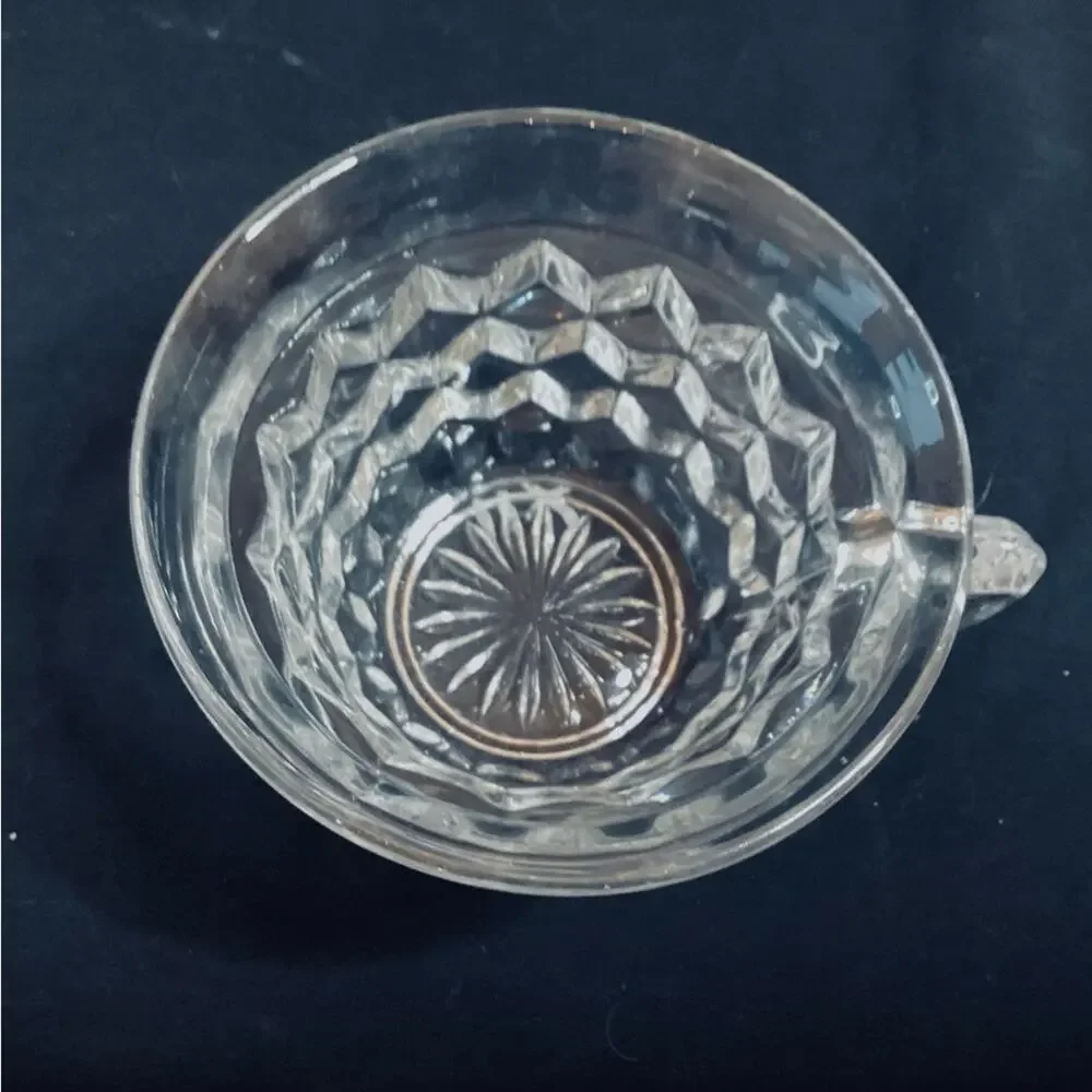 Vintage FOSTORIA Punch Cup - American Cube